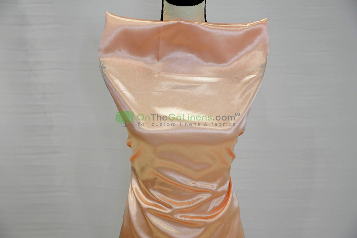 Charmeuse Satin Table Linens, Table Overlays, Table Drapes and Banquets | Multiple IFR Satin Colors |