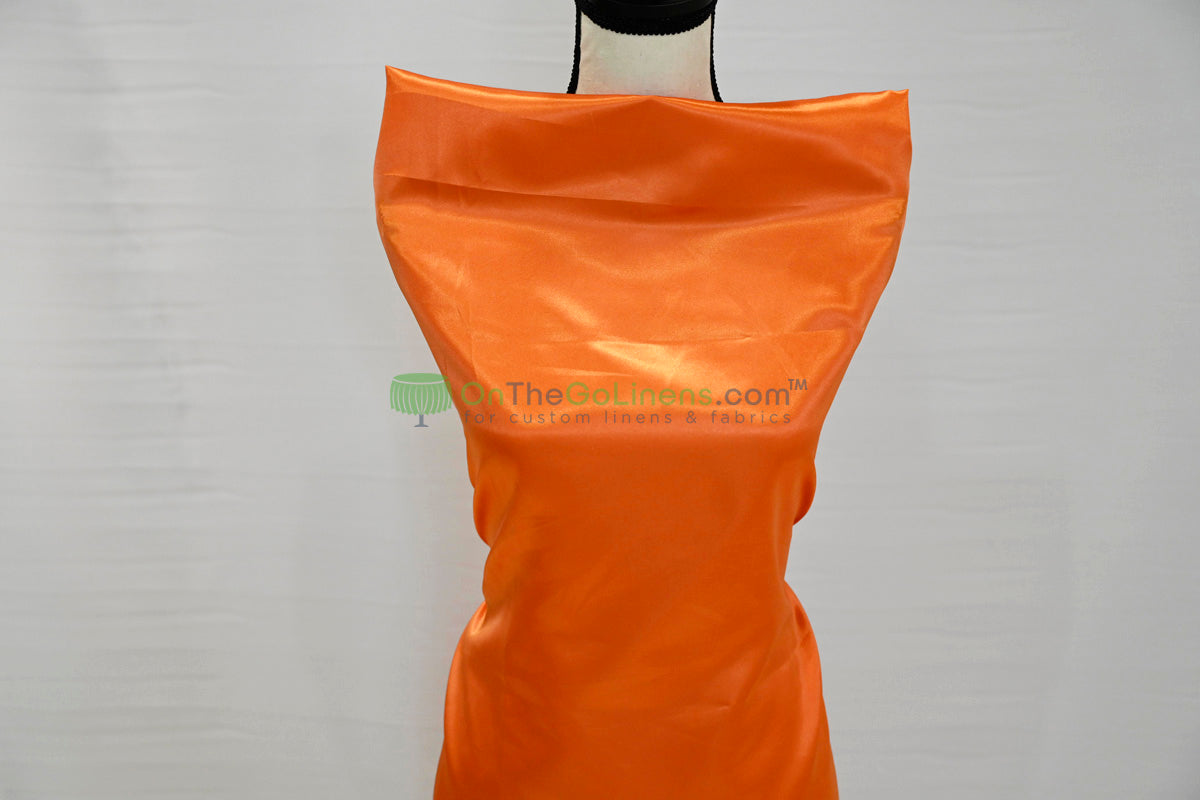 Charmeuse Satin Table Linens, Table Overlays, Table Drapes and Banquets | Multiple IFR Satin Colors |