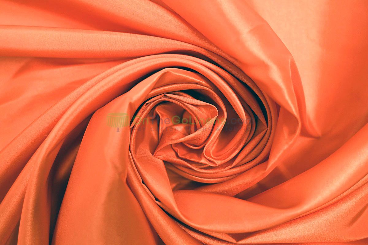 Taffeta Fabric by the Yard | Non Stretch Taffeta | 60" Wide | 75 Colors Available | Wholesale Bolt Available |
