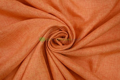 Vintage Linen Event Drapery Panels | Imitation Burlap Curtains | Washable 100% Polyester Burlap |