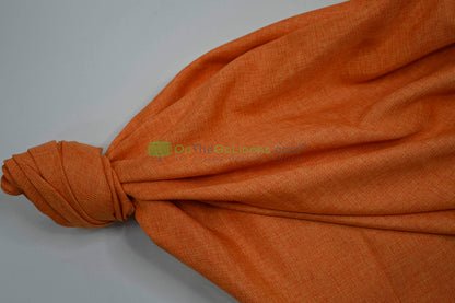 Vintage Linen Event Drapery Panels | Imitation Burlap Curtains | Washable 100% Polyester Burlap |