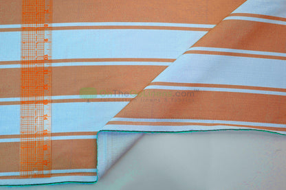 Rustic Linen Stripe Fabric