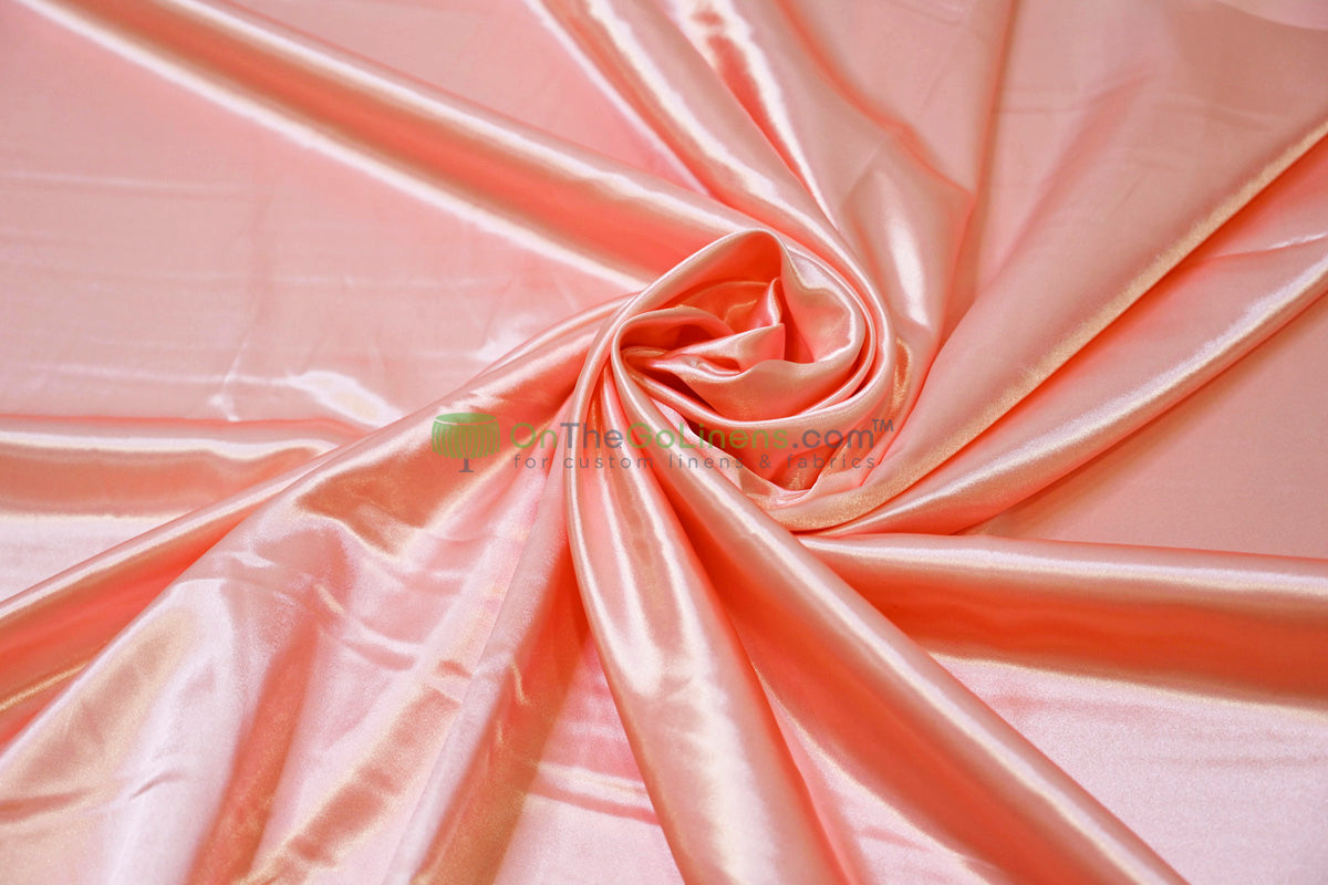 Charmeuse Satin Table Linens, Table Overlays, Table Drapes and Banquets | Multiple IFR Satin Colors |