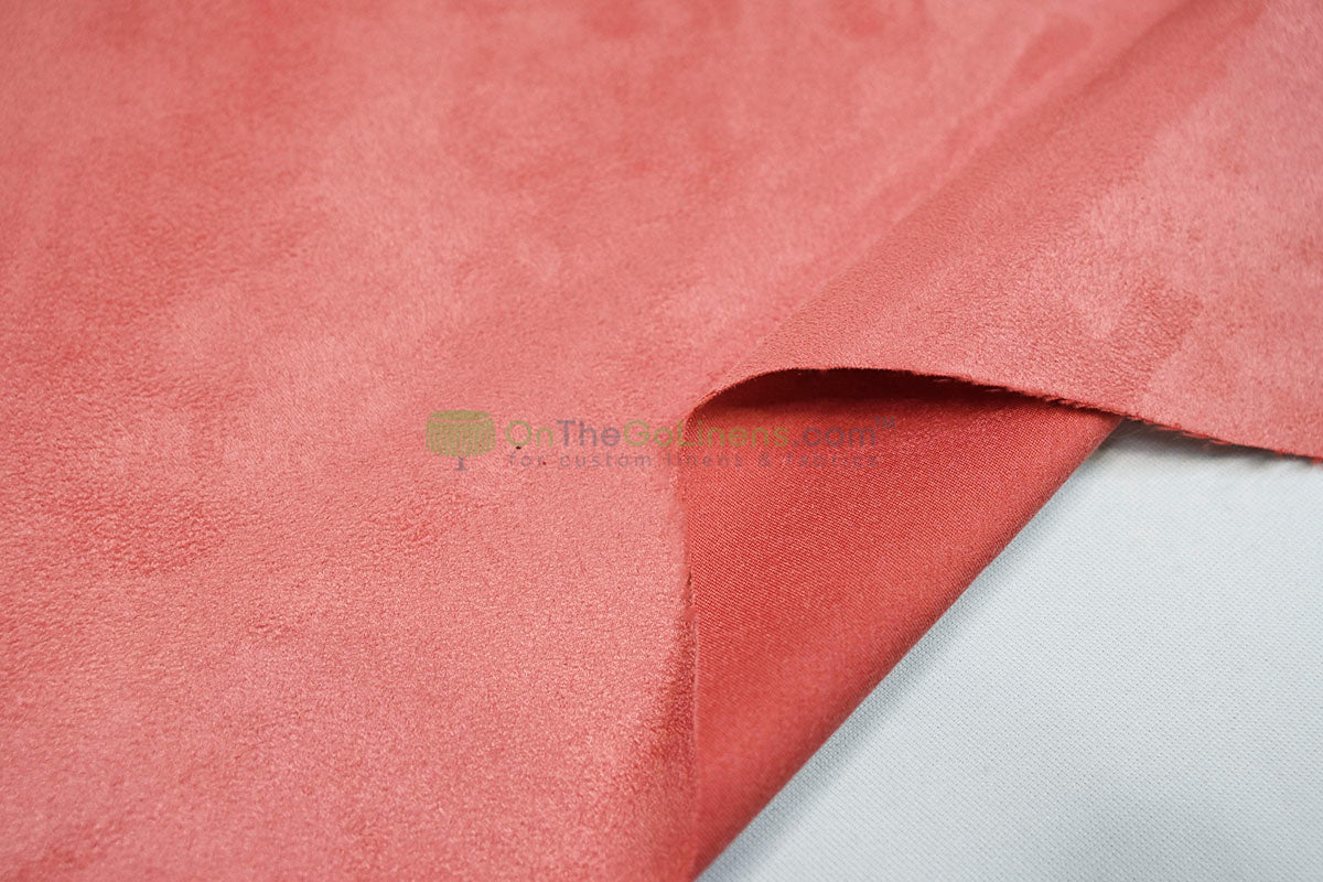 Micro Suede Fabric by the Yard and Wholesale Bolt | Faux Suede Fabric | Multiple Colors | 60" Wide |