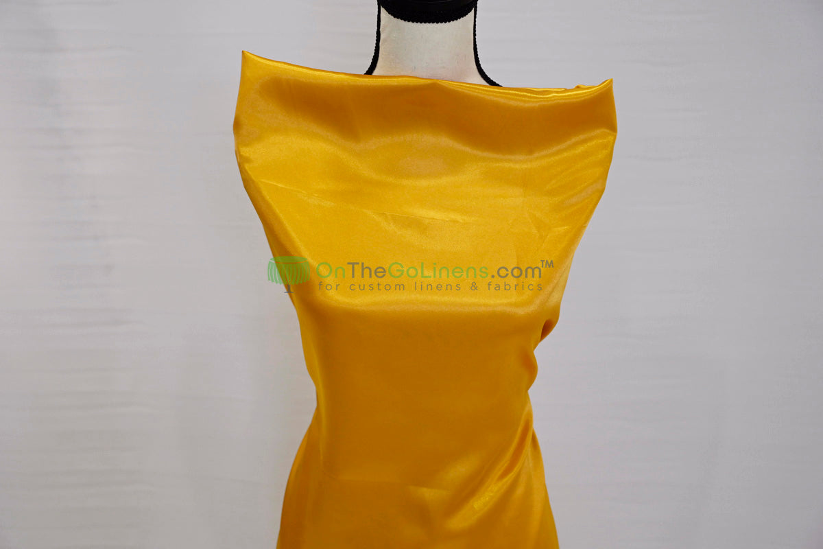 Charmeuse Satin Table Linens, Table Overlays, Table Drapes and Banquets | Multiple IFR Satin Colors |