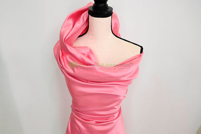 Lamour Satin Fabric by the Yard & Bolt | 100% Polyester Semi Dull Heavy Satin Fabric | 60" Wide | Multiple Colors |