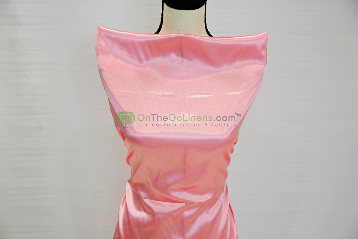 Charmeuse Satin Table Linens, Table Overlays, Table Drapes and Banquets | Multiple IFR Satin Colors |