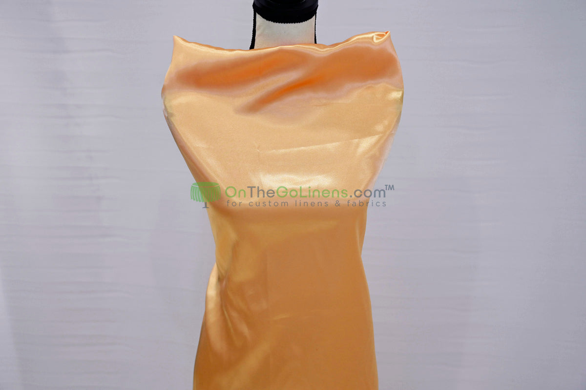 Charmeuse Satin Table Linens, Table Overlays, Table Drapes and Banquets | Multiple IFR Satin Colors |