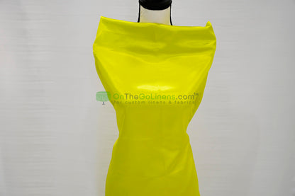 Charmeuse Satin Table Linens, Table Overlays, Table Drapes and Banquets | Multiple IFR Satin Colors |