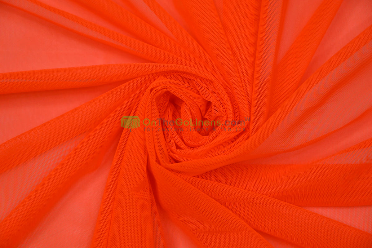 Power Mesh Spandex Fabric by the Yard | 60" Wide | Multiple Colors | 80/20 Nylon Spandex Blend |