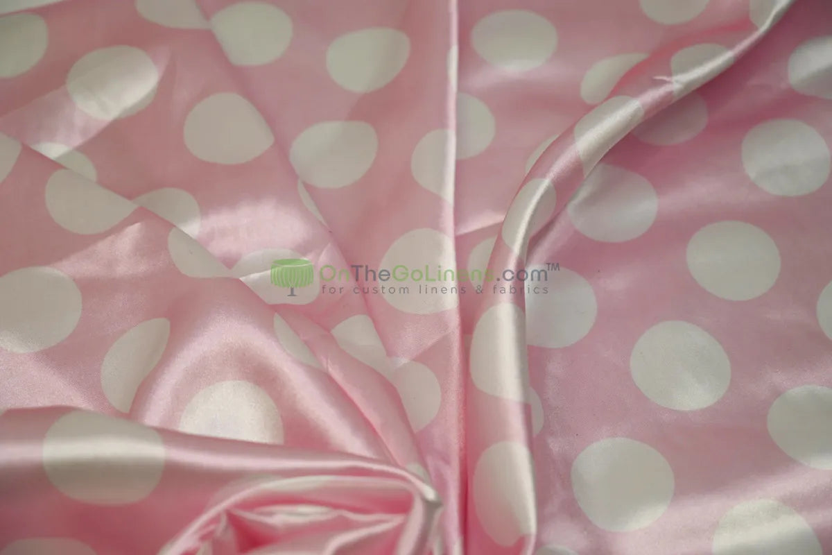 Pink Back White Dot
