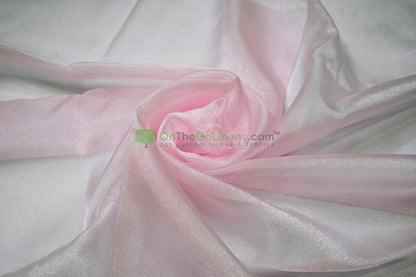 Japanese Crystal Organza Fabric | 100% Nylon | 45” Width | Sheer Luxury for Gowns & Décor