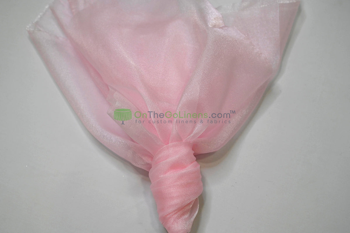 Japanese Crystal Organza Fabric | 100% Nylon | 45” Width | Sheer Luxury for Gowns & Décor