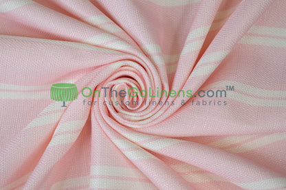 Monarch Stripe Tablecloths & Table Linens 100% Polyester for Weddings & Events