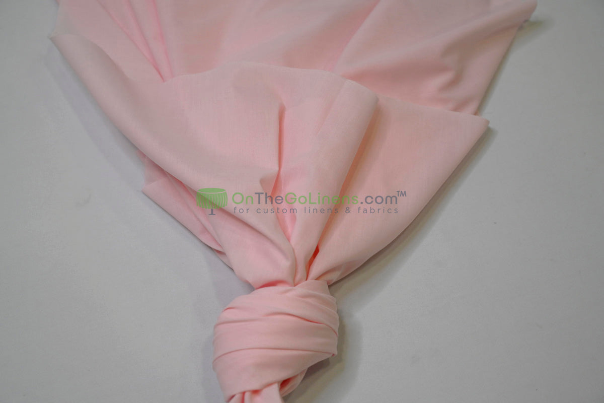 Woven Poly Cotton Broadcloth Fabric by the Yard | Polycotton Fabric | Multiple Colors | 60" Wide | 80/20 Blend |