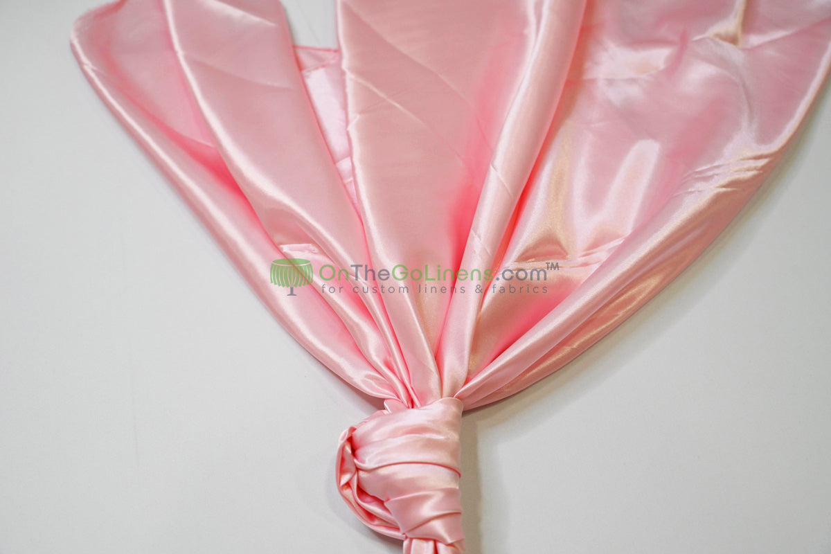 Stretch Charmeuse Fabric by the Yard | Silky Soft Stretch Satin Fabric | 4% Spandex | Multiple Colors |