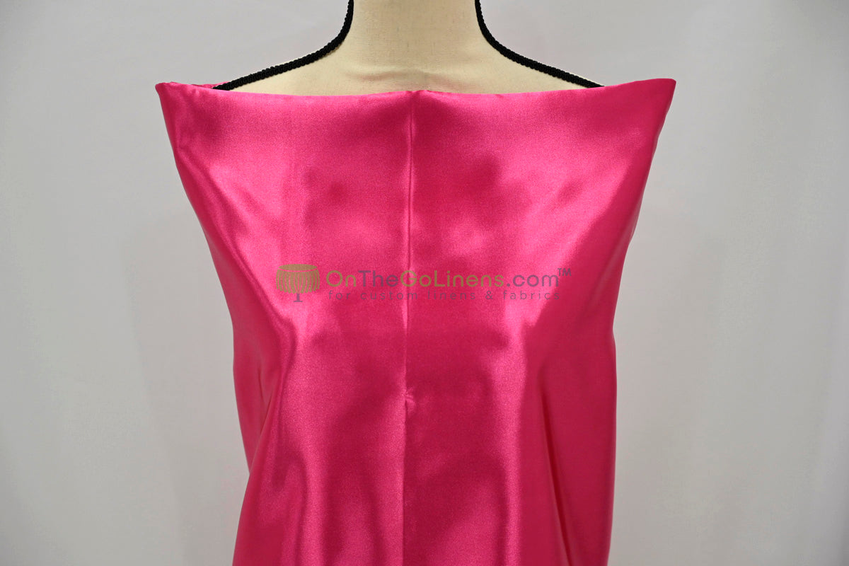 Bridal Satin Fabric by the Yard & Wholesale Bolt | 60" Wide | 100% Polyester |