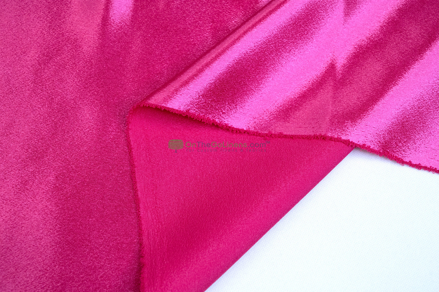 Superior Quality Japanese Crepe Back Satin Fabric by the Yard and Wholesale Bolt | 60" Wide | Multiple Colors |