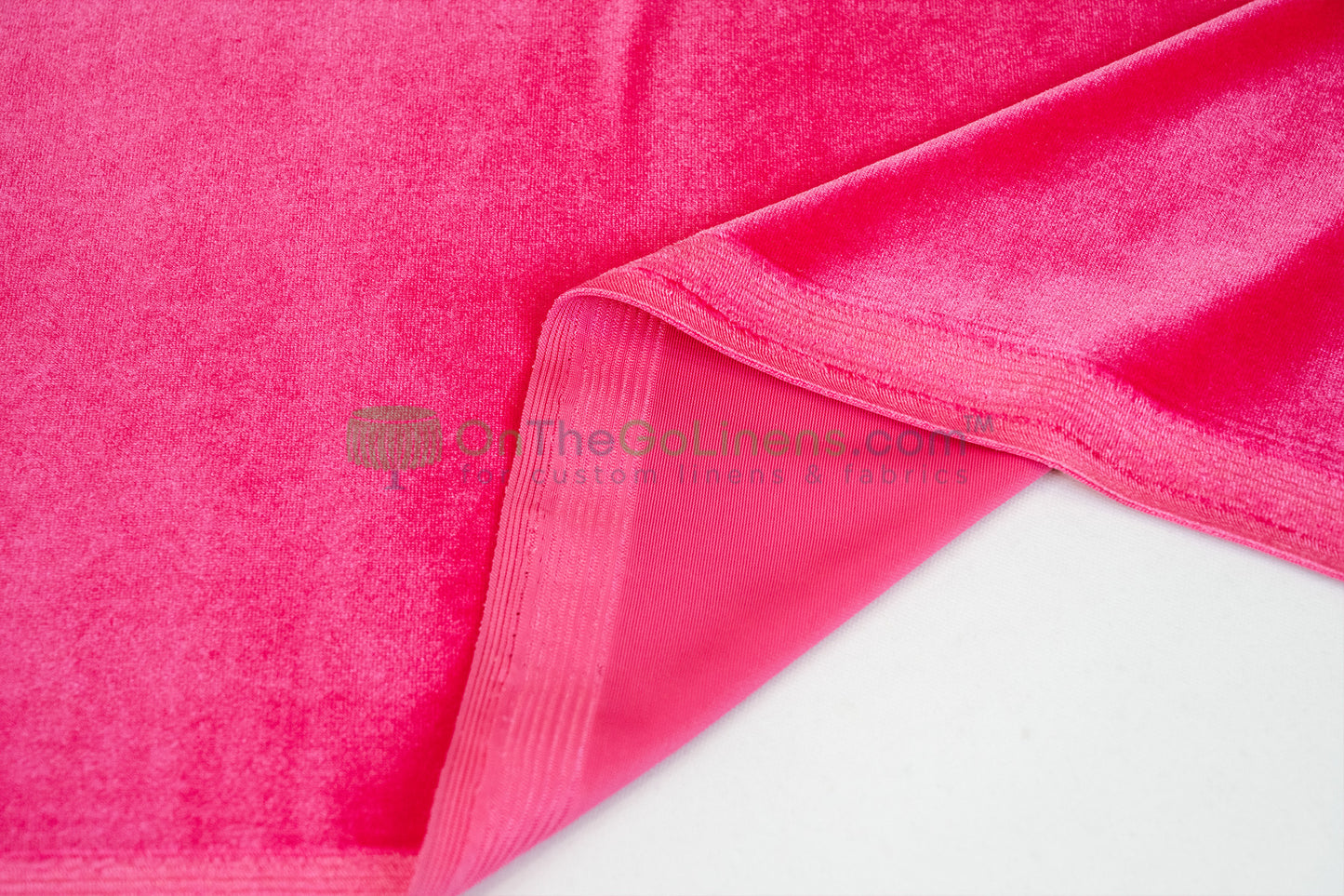 Stretch Velvet Tablecloths | Soft and Smooth Spandex Velvet Table Linens | Multiple Colors |