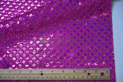Holographic Sequin Fabric | 45” Wide | Lightweight & Flowing for Costumes, Gowns & Décor