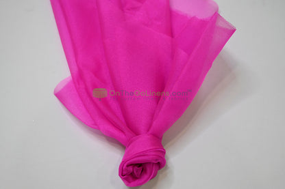 Japanese Crystal Organza Fabric | 100% Nylon | 45” Width | Sheer Luxury for Gowns & Décor