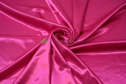 Stretch Charmeuse Fabric by the Yard | Silky Soft Stretch Satin Fabric | 4% Spandex | Multiple Colors |