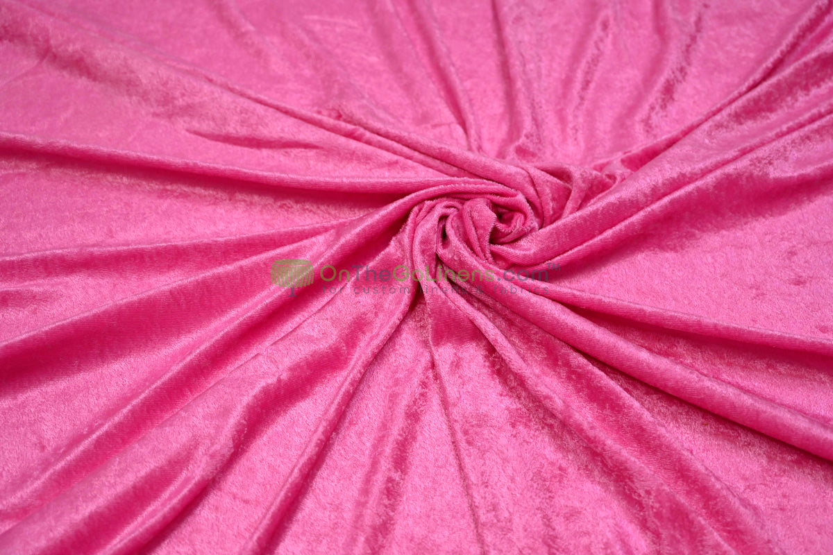 IFR Panne Velvet Event Drapery Panels | Crush Velour Curtains | Inherently Fire Retardant Drapery |Multiple Colors |