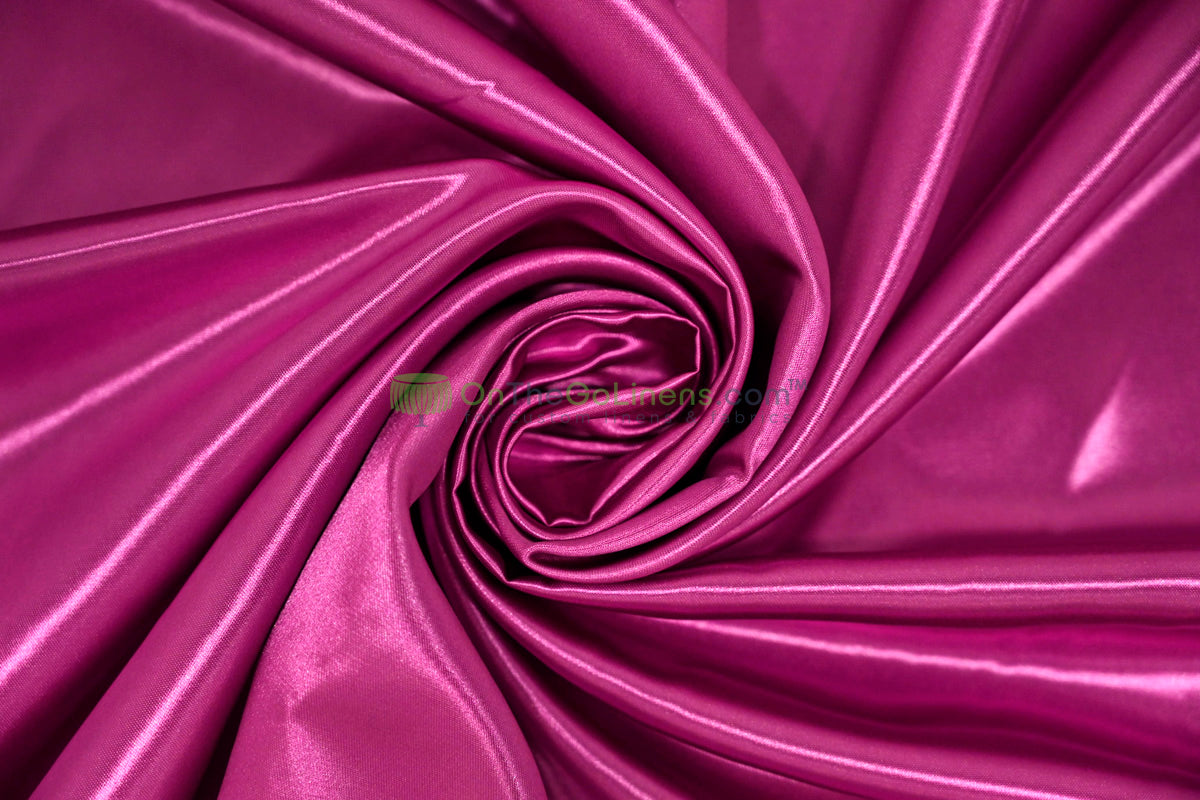 Bridal Satin Fabric by the Yard & Wholesale Bolt | 60" Wide | 100% Polyester |