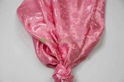 Floral Jacquard Satin Fabric by the Yard | Isabella Floral Jacquard | 60 Wide | Rose Jacquard Satin Fabric |