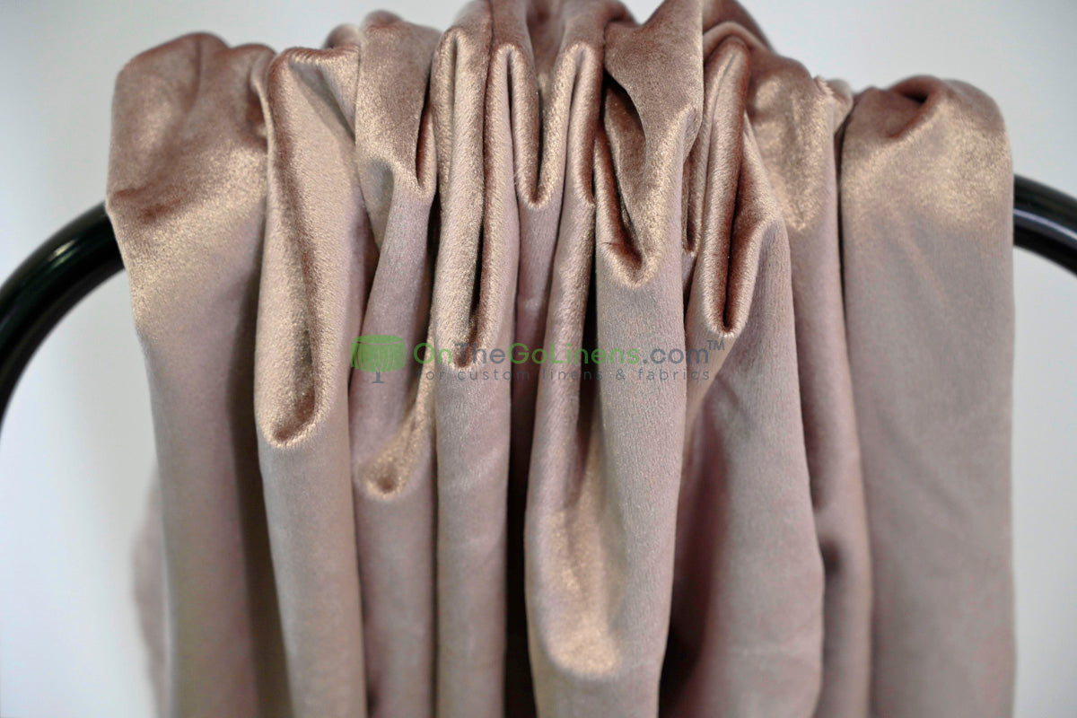 BT Royal™ --------------------------------------- Plush Velvet Fabric by the Yard | Soft Non Stretch Velvet Fabric | 60" Wide | Multiple Colors