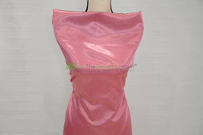 Charmeuse Satin Table Linens, Table Overlays, Table Drapes and Banquets | Multiple IFR Satin Colors |