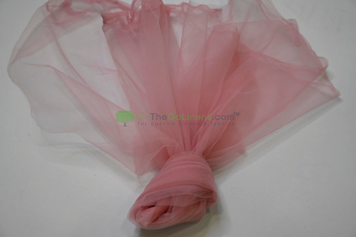 Micro Mesh Tulle Fabric | 60" Wide Mechanical Stretch Micro Mesh Tulle Fabric | 100% Polyester |