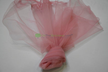 Micro Mesh Tulle Fabric | 60" Wide Mechanical Stretch Micro Mesh Tulle Fabric | 100% Polyester |