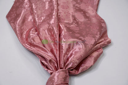 Floral Jacquard Satin Fabric by the Yard | Isabella Floral Jacquard | 60 Wide | Rose Jacquard Satin Fabric |