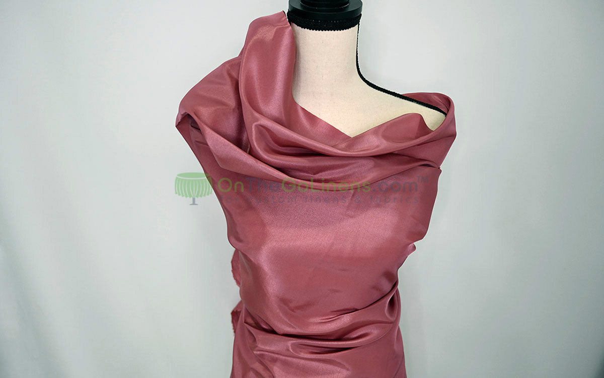 Taffeta Fabric by the Yard | Non Stretch Taffeta | 60" Wide | 75 Colors Available | Wholesale Bolt Available |