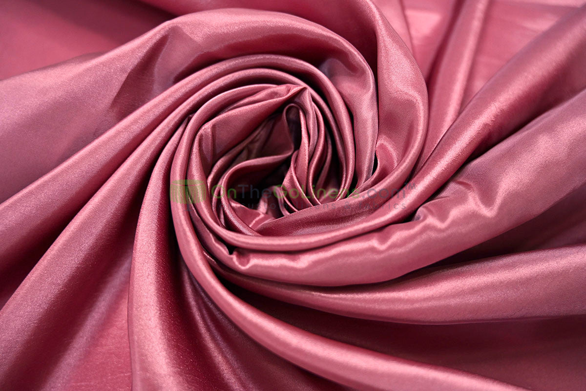 Taffeta Fabric by the Yard | Non Stretch Taffeta | 60" Wide | 75 Colors Available | Wholesale Bolt Available |