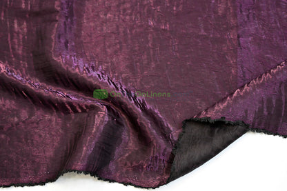 Iridescent Crush Shimmer Fabric by the Yard and Bolt | 54" wide | Galaxy Fabric |