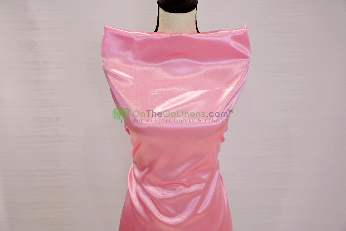 Charmeuse Satin Table Linens, Table Overlays, Table Drapes and Banquets | Multiple IFR Satin Colors |
