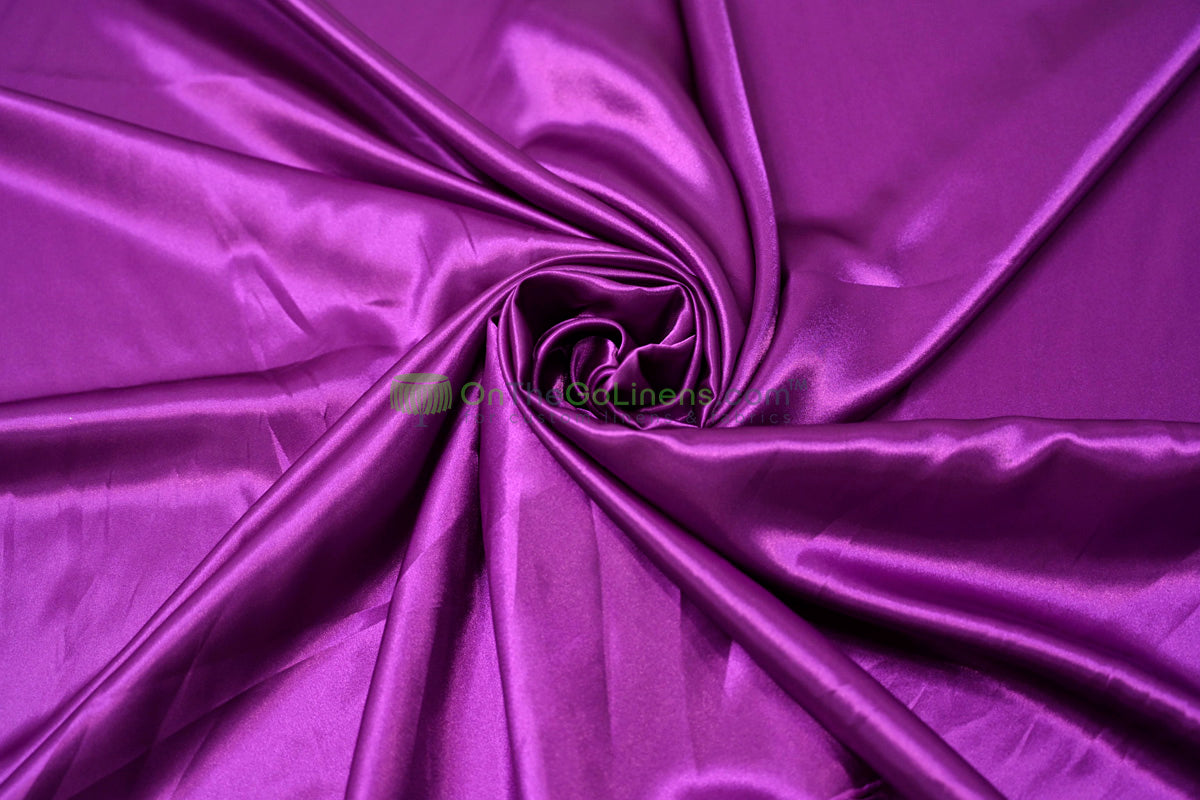 Charmeuse Satin Table Linens, Table Overlays, Table Drapes and Banquets | Multiple IFR Satin Colors |