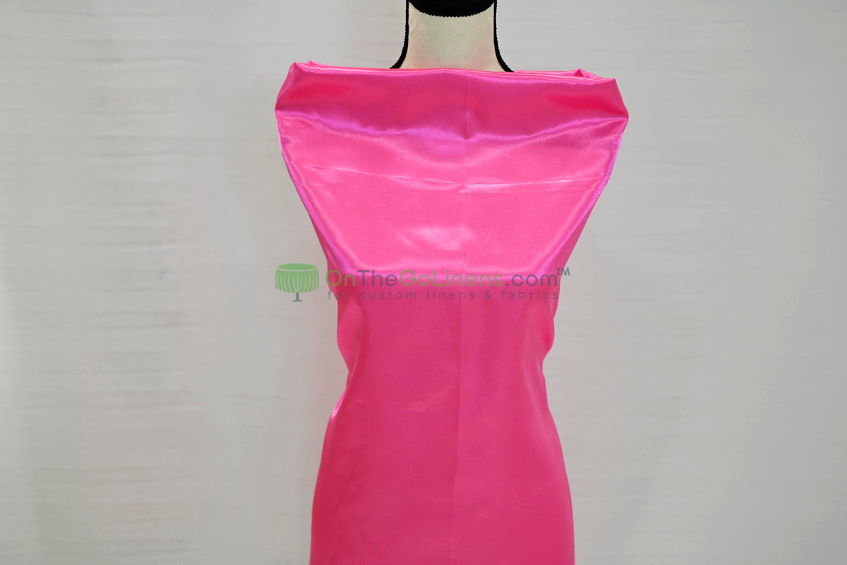 Charmeuse Satin Table Linens, Table Overlays, Table Drapes and Banquets | Multiple IFR Satin Colors |