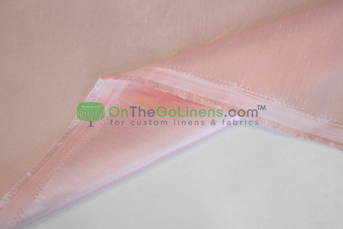 IFR Polyester Dupioni Fabric 120" Wide Extra Wide Silk Look 100% Polyester