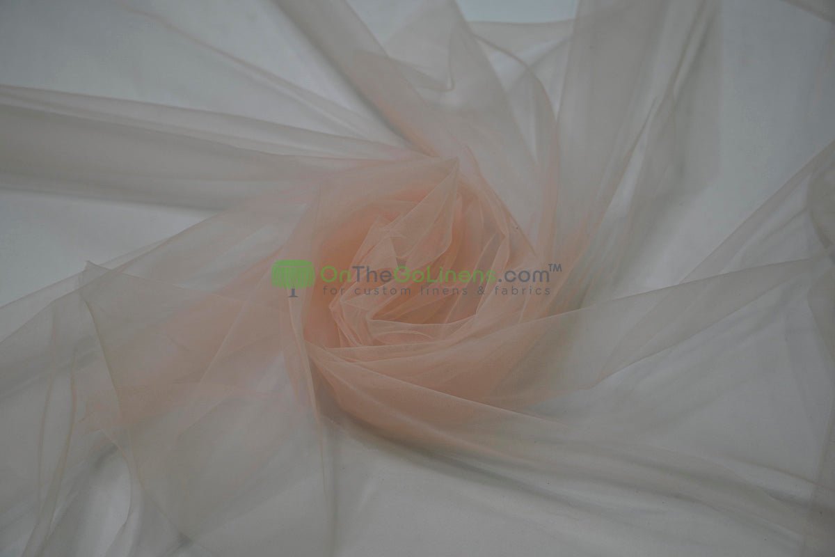 Micro Mesh Tulle Fabric | 60" Wide Mechanical Stretch Micro Mesh Tulle Fabric | 100% Polyester |