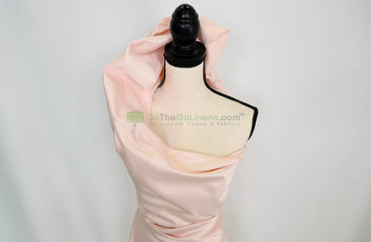 Lamour Satin Fabric by the Yard & Bolt | 100% Polyester Semi Dull Heavy Satin Fabric | 60" Wide | Multiple Colors |