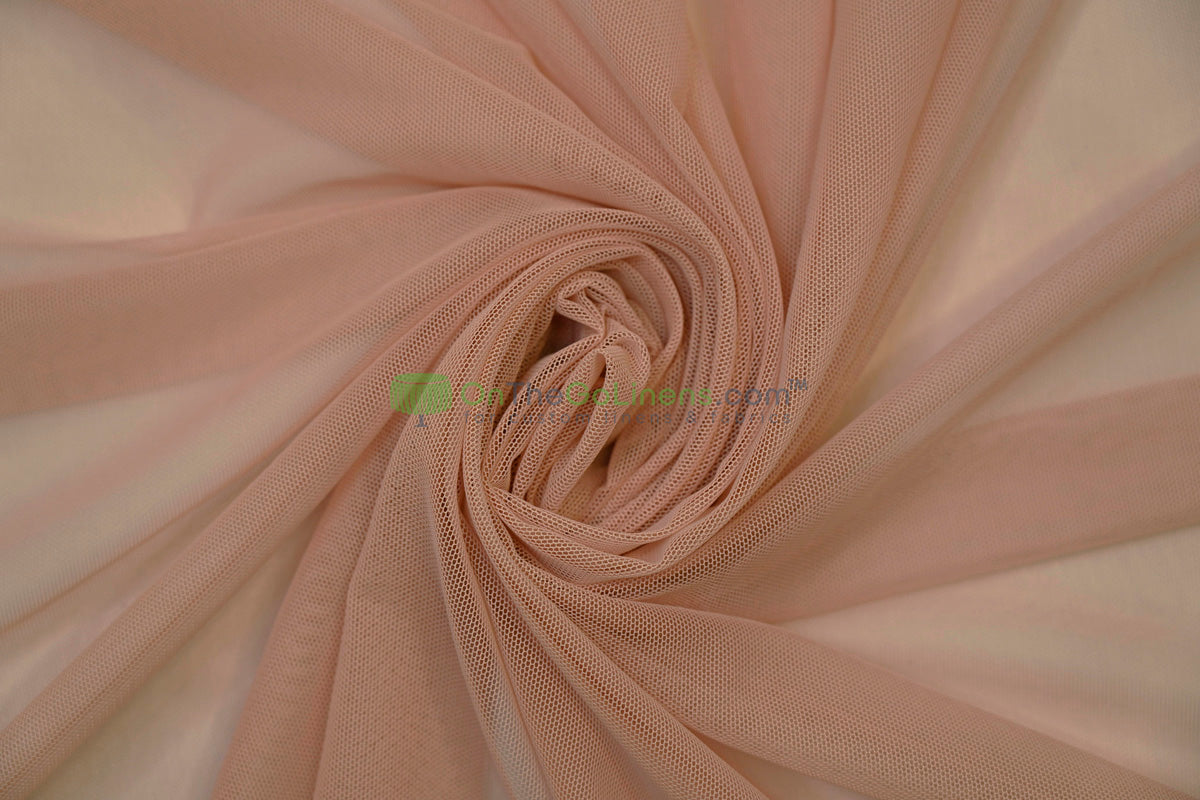 Power Mesh Spandex Fabric by the Yard | 60" Wide | Multiple Colors | 80/20 Nylon Spandex Blend |