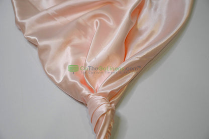 Stretch Charmeuse Fabric by the Yard | Silky Soft Stretch Satin Fabric | 4% Spandex | Multiple Colors |