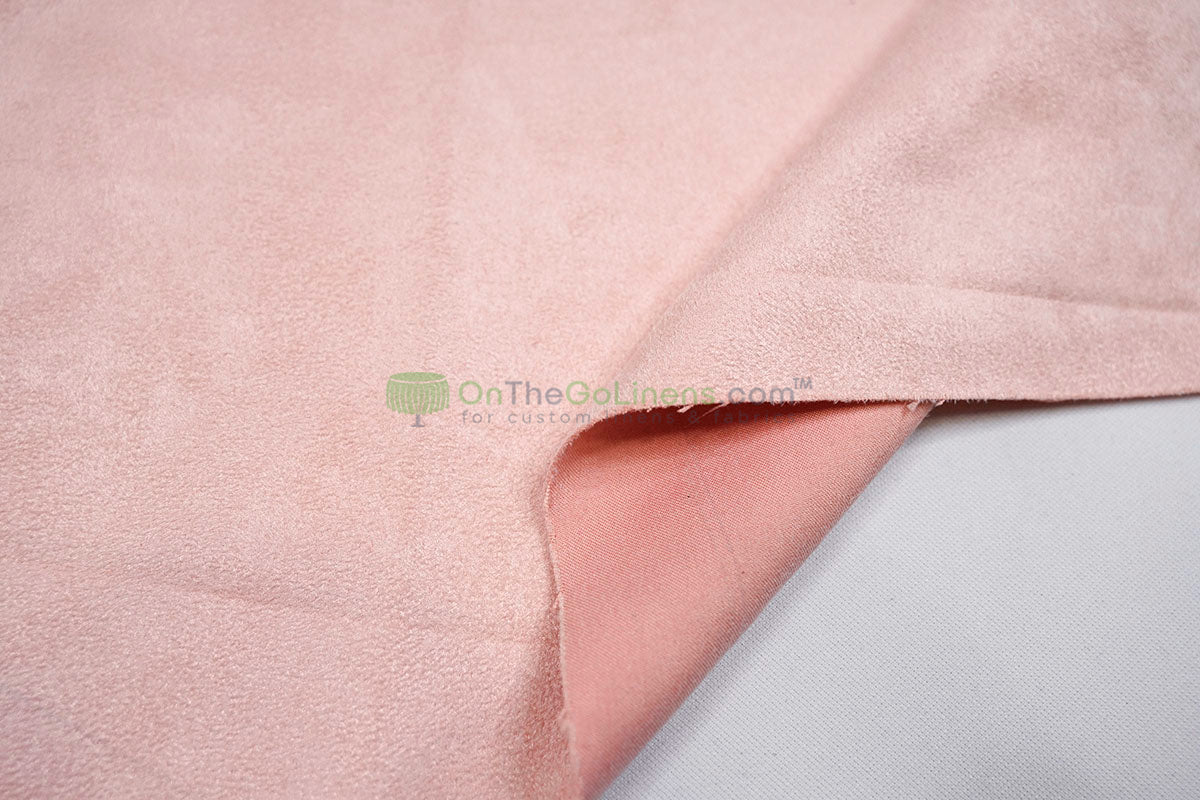 Micro Suede Fabric by the Yard and Wholesale Bolt | Faux Suede Fabric | Multiple Colors | 60" Wide |
