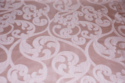 Victorian Damask Tablecloths | Classic Jacquard Table Linens | 100% Polyester |