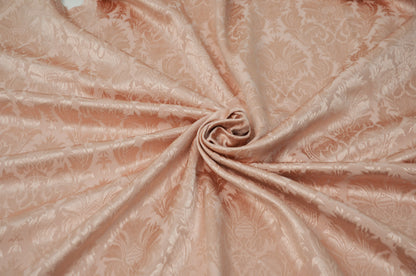 Vintage Damask Brocade Fabric by the Yard | Cotton Look Damask Fabric | 60" Wide | 100% Polyester |