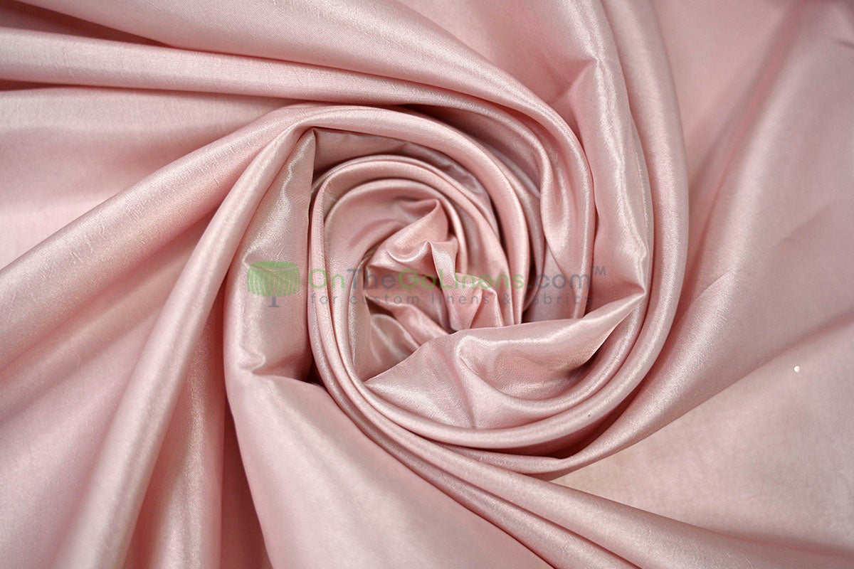 Taffeta Fabric by the Yard | Non Stretch Taffeta | 60" Wide | 75 Colors Available | Wholesale Bolt Available |