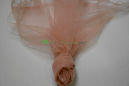 Micro Mesh Tulle Fabric | 60" Wide Mechanical Stretch Micro Mesh Tulle Fabric | 100% Polyester |